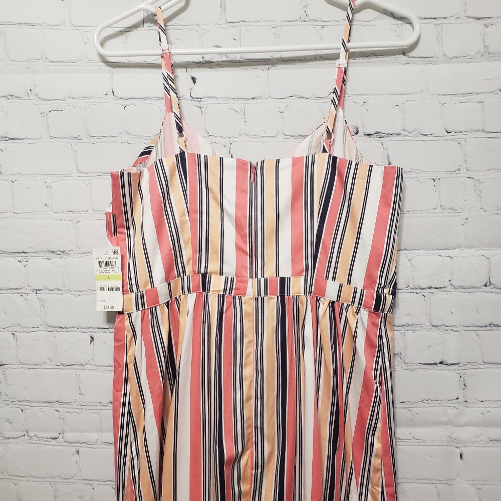 Maison Jules Citrus Splash Dress Sz 4 Cand… - Picture 9 of 15